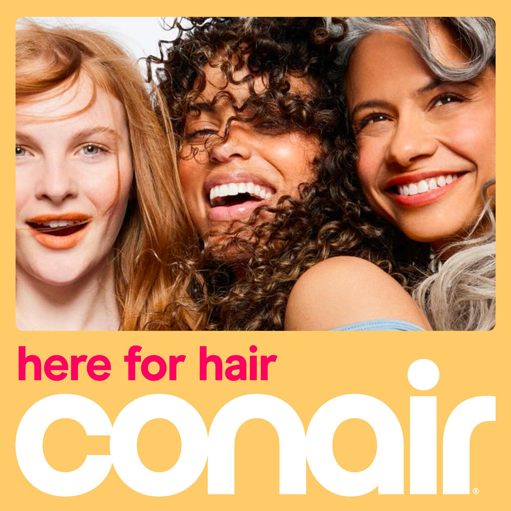 Conair Curling Iron, Double Ceramic, 1/2-in. Barrel, White/Rose Gold Jansha Store