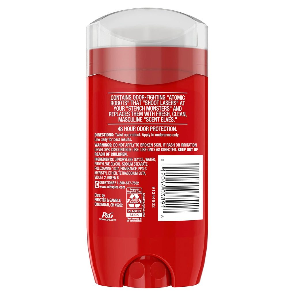 Old Spice Deodorant for Men, Aluminum Free, Sport Scent, 3.0 oz Pack of 3 Jansha Store