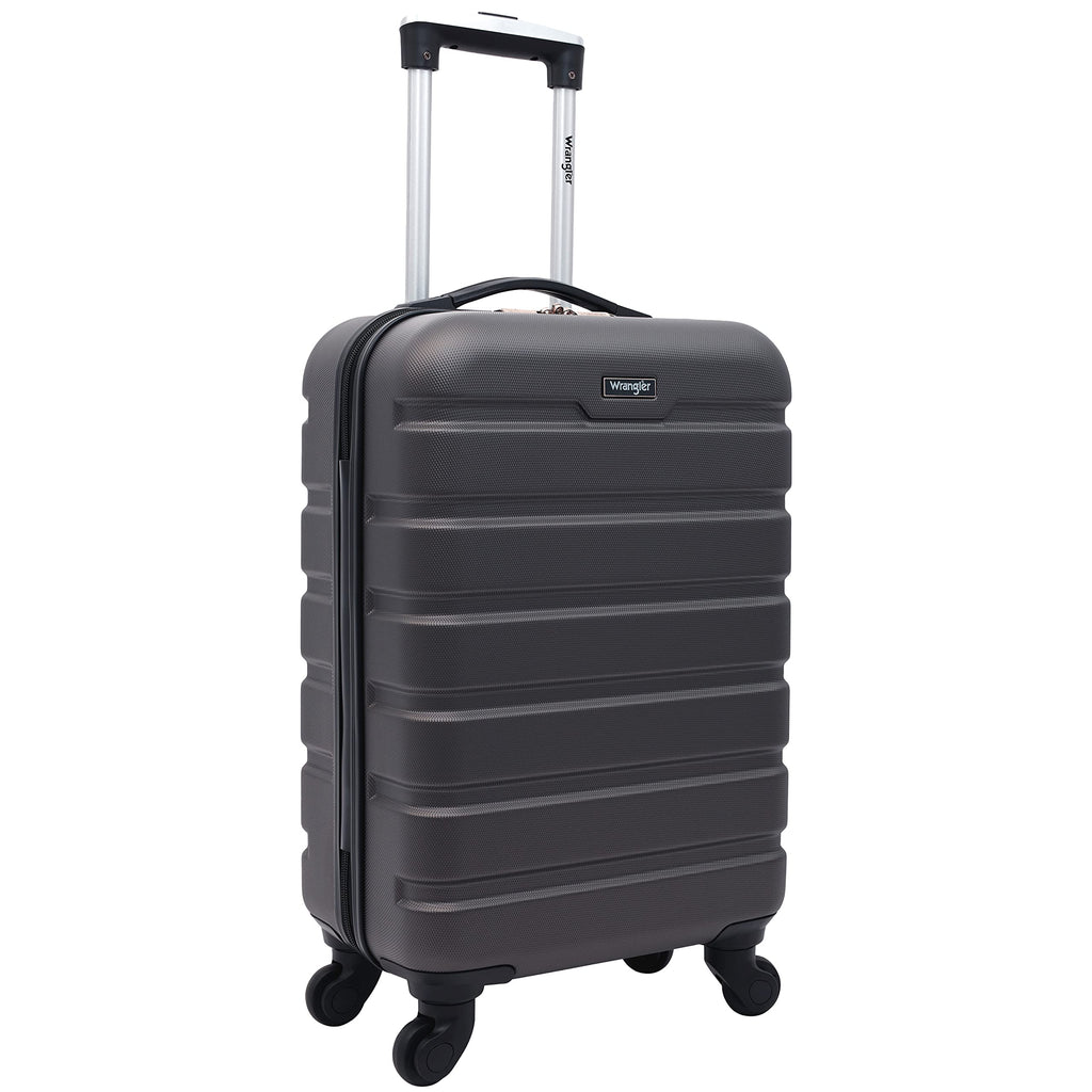 Wrangler 22" Hardside Spinner Carry-On Luggage, Teal Jansha Store