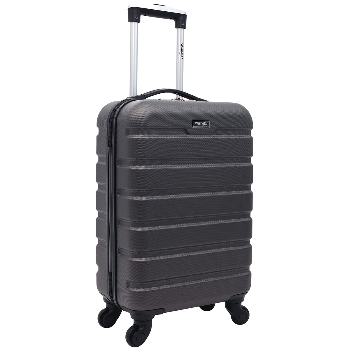 Wrangler 22" Hardside Spinner Carry-On Luggage, Teal Jansha Store