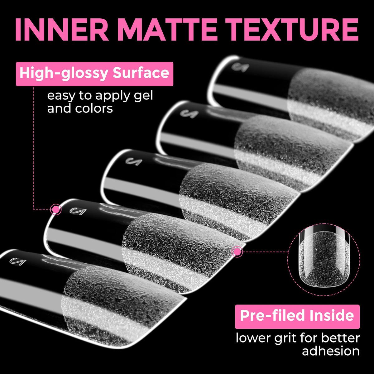 UNA GELLA Extra Short Square Kids Nail Tips 216Pcs Squoval Press On Nails Jansha Store