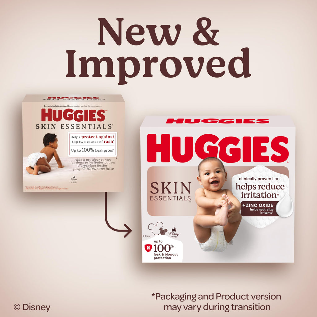 Huggies Skin Essentials Diapers Size 2, 26 Count Jansha Store