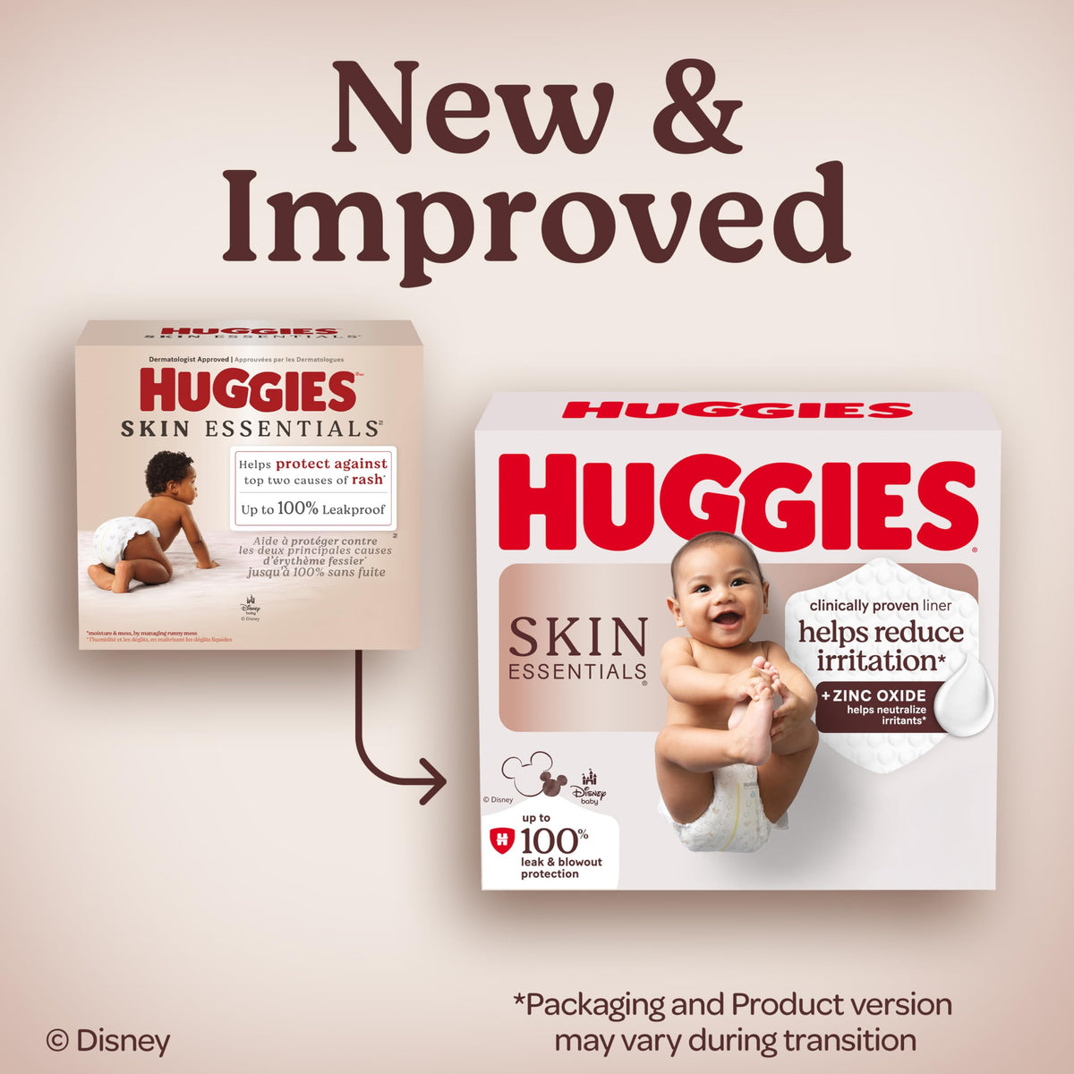 Huggies Skin Essentials Diapers Size 2, 26 Count Jansha Store