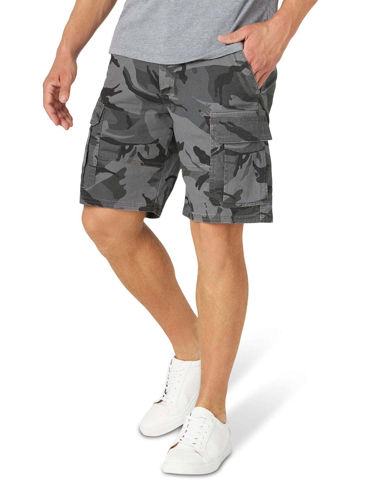 Wrangler Authentics Men's Classic Cargo Stretch Short Jansha Store