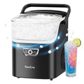 Nugget Ice Maker with Handle 40lbs/Day Countertop Ice Maker Soft Ice Jansha Store