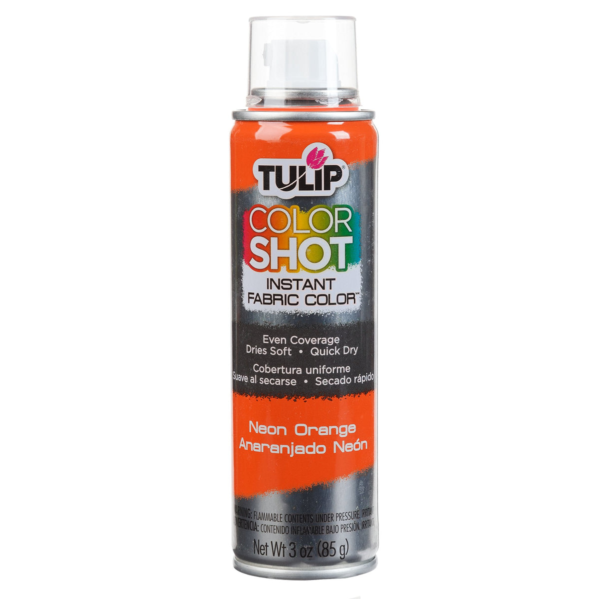 TULIP ColorShot Fabric Spray Paint, Black, 3 oz Jansha Store
