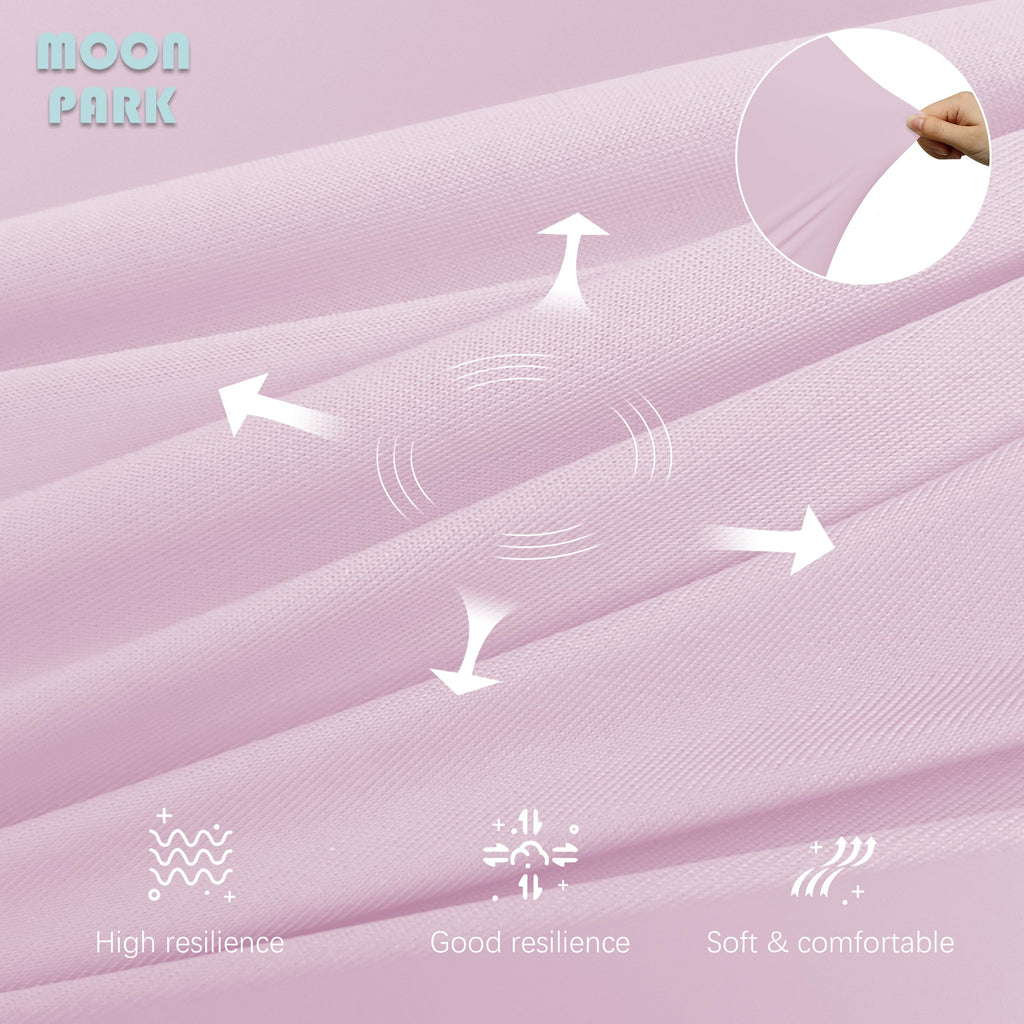 MOON PARK Pregnancy Pillows for Sleeping - U Shaped Full Body Maternity Pillow with Removable Cover - Support for Back, Legs, Belly, HIPS - 65 Inch - Purple Jansha Store