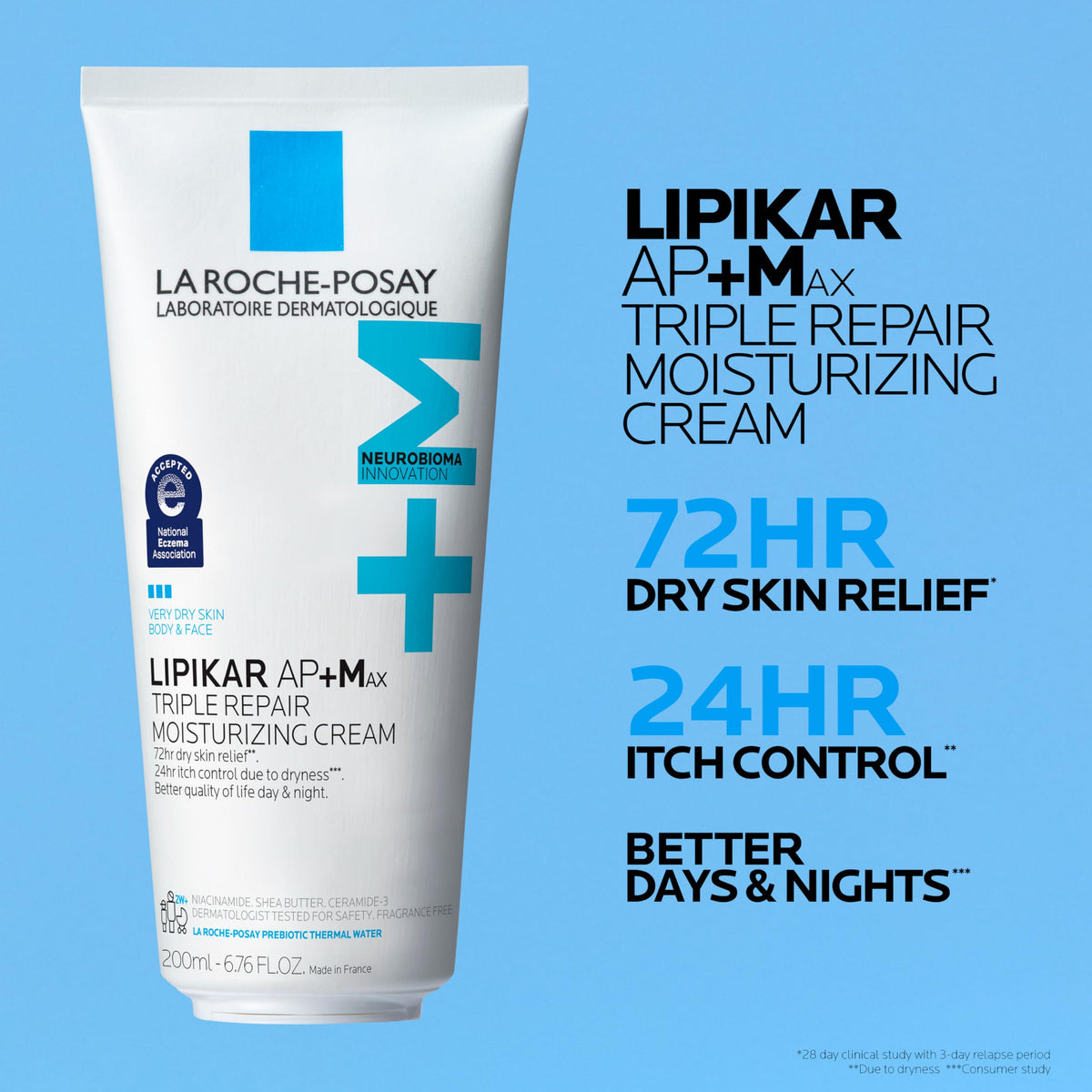 La Roche-Posay Lipikar AP+MAX Triple Repair Moisturizing Body Cream Jansha Store