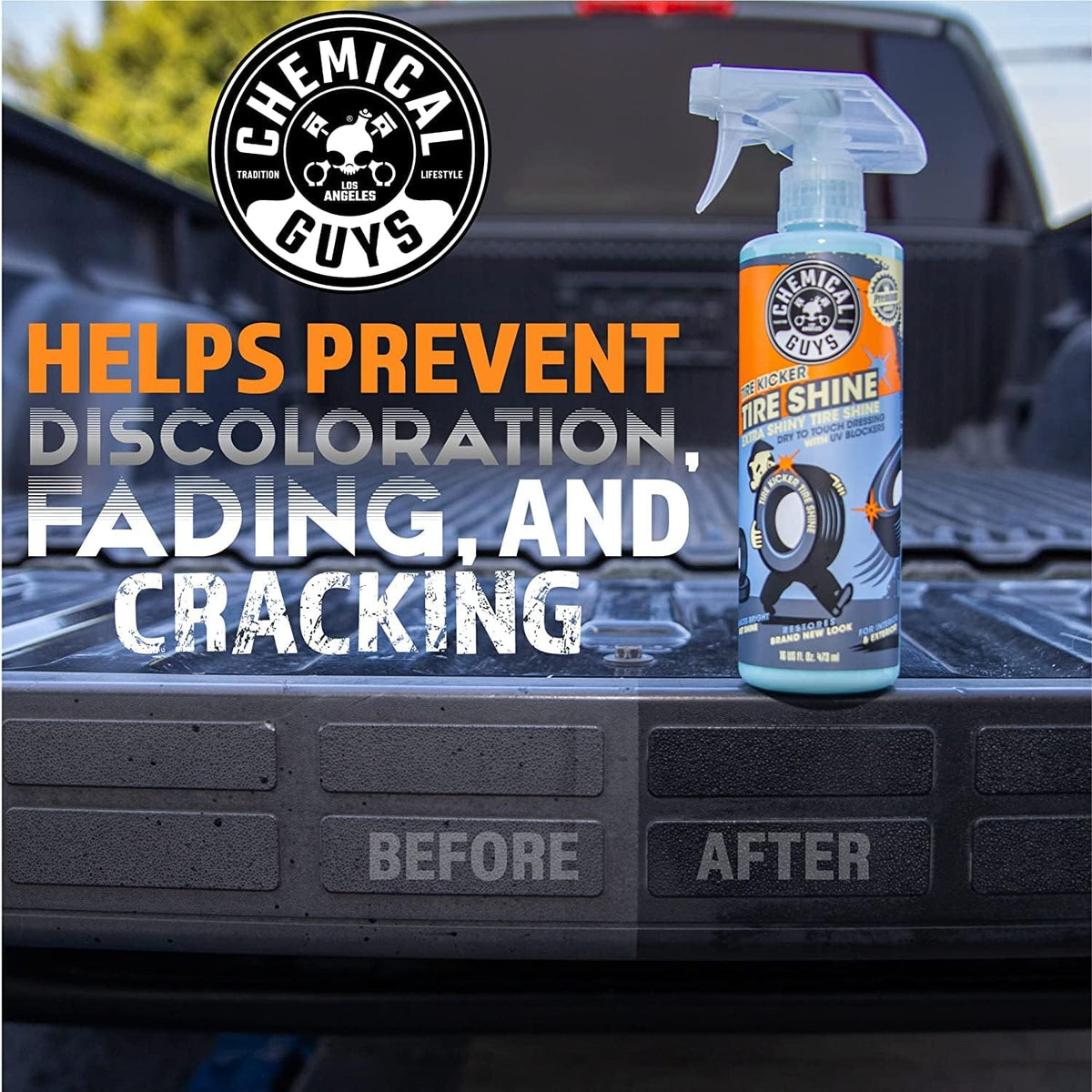 Chemical Guys, Tire Kicker Extra Glossy Tire Shine for Rubber & Trim, 16 oz Jansha Store