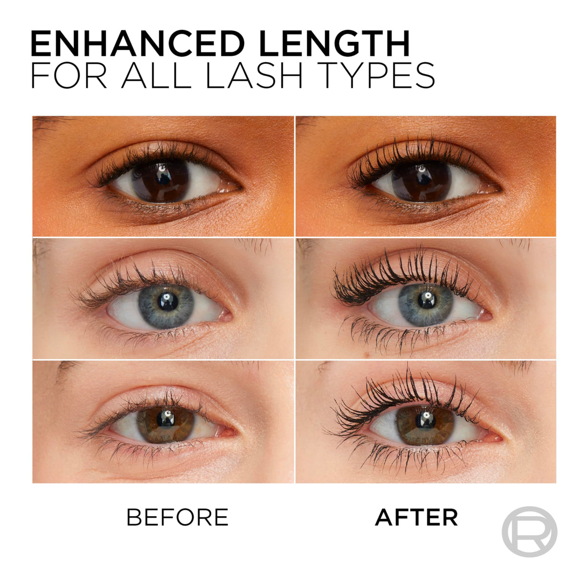 L’Oreal Paris Original Telescopic Mascara, Lengthening, Blackest Black Jansha Store