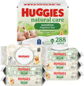 Huggies Natural Care Sensitive Baby Wipes, Unscented, 6 Packs, 288 Wipes Jansha Store