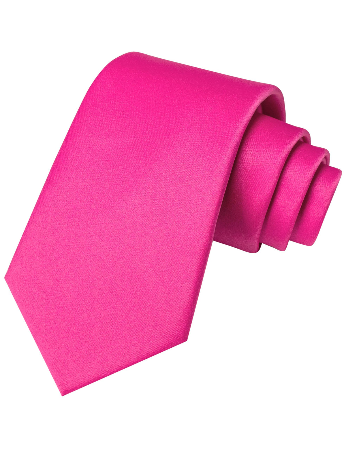 JEMYGINS Solid Color Tie Mens Necktie for Business and Wedding Jansha Store
