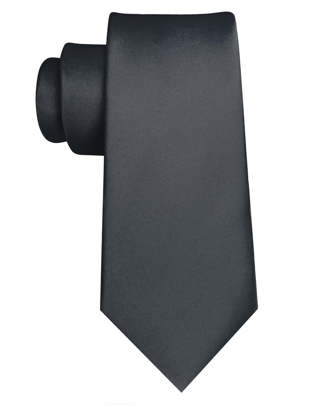 JEMYGINS Solid Color Tie Mens Necktie for Business and Wedding Jansha Store