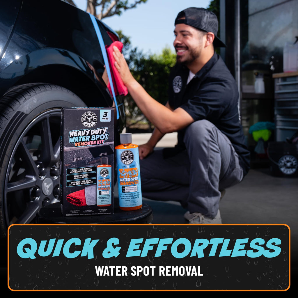 Chemical Guys, Heavy Duty Water Spot Remover Gel for Glass & Paint, 16 oz Jansha Store