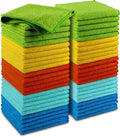 AIDEA Microfiber Cleaning Cloth-50PK, Microfiber Towels for Cars, 12"×12" Jansha Store