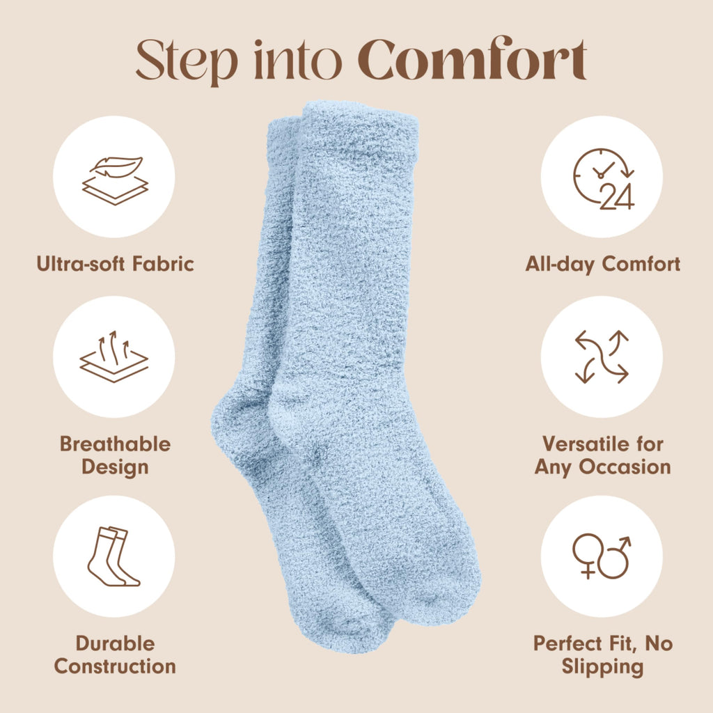 Unboxme Gifts Warm & Cozy Ultra-Luxe Cloud Fuzzy Socks, Gifts for Women Jansha Store