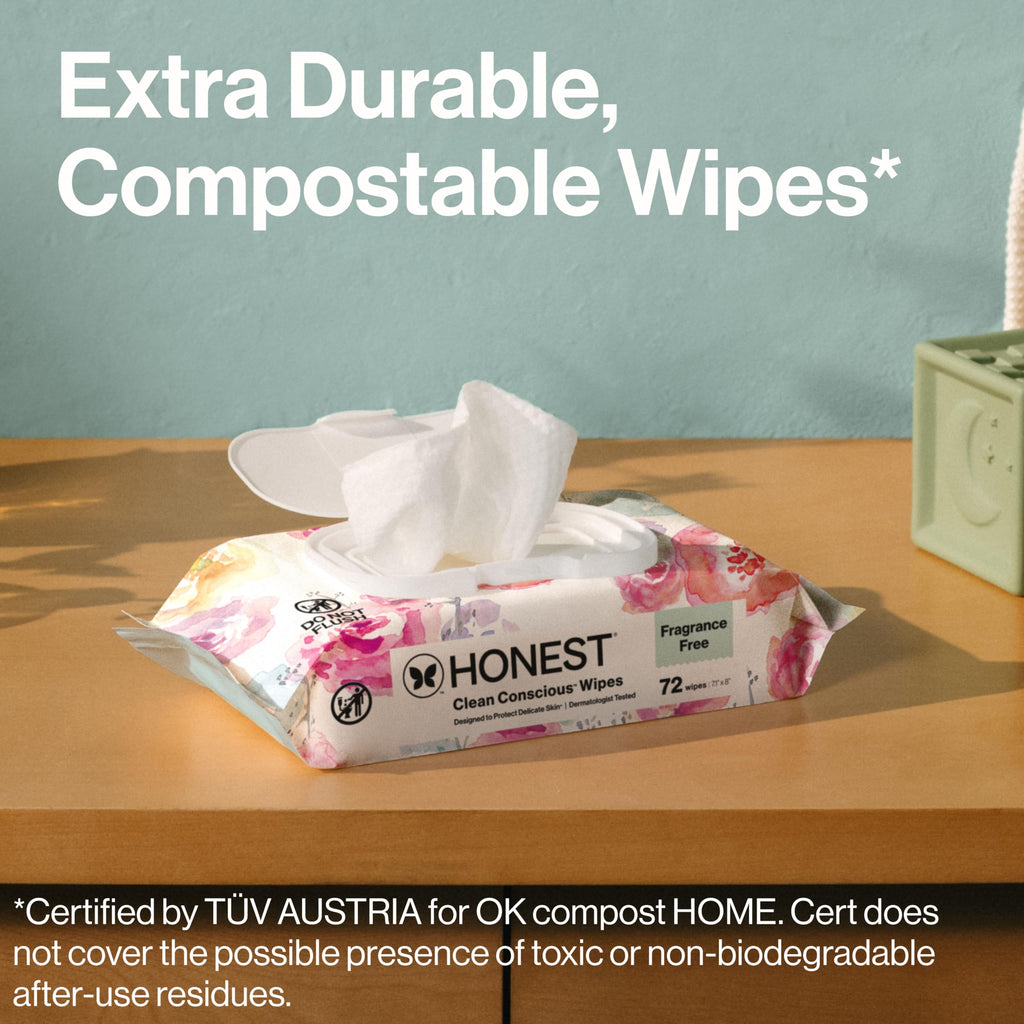 The Honest Company Multi-Use Baby Wipes, Pattern Play, 720 Count Jansha Store