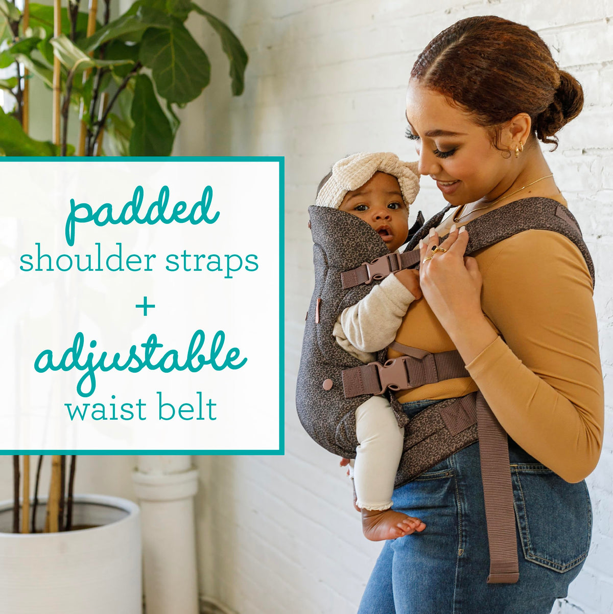 Infantino Flip 4-in-1 Baby Carrier Convertible Ergonomic, Rainbow Jansha Store