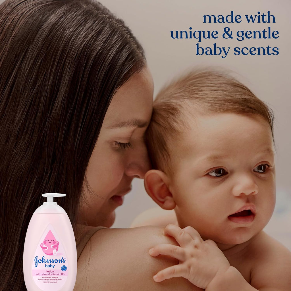 Johnson's Baby Lotion with Coconut Oil, 27.1 fl. oz Jansha Store