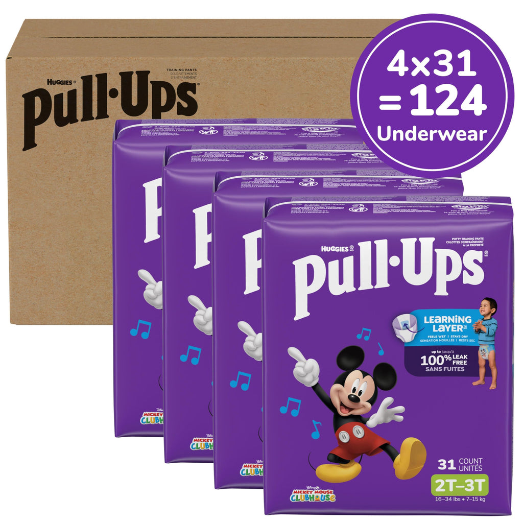 Pull-Ups Boys' Potty Training Pants, Size 3T-4T, 112 Count Jansha Store