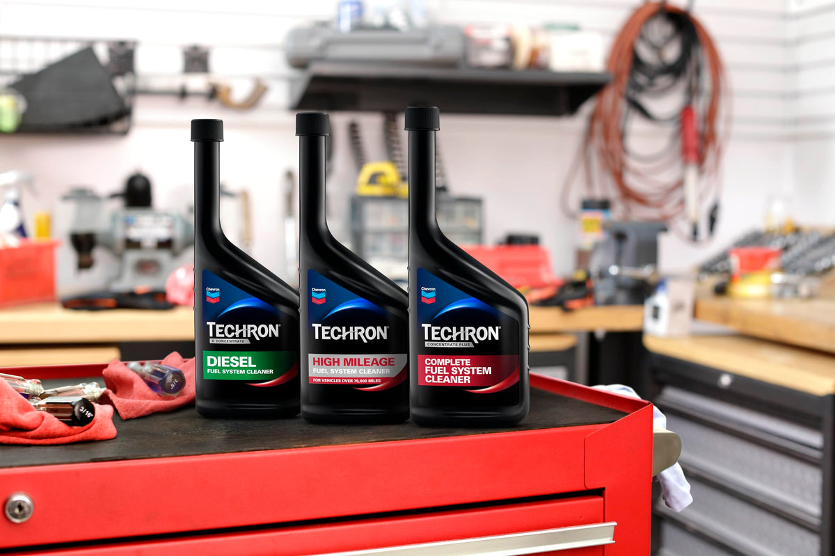 Chevron 65740-6PK 65740-CASE Techron Concentrate Plus Fuel System Cleaner - 20 oz., (Pack of 6) Jansha Store