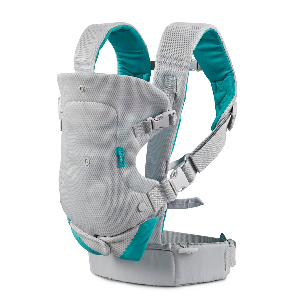 Infantino Flip 4-in-1 Baby Carrier Convertible Ergonomic, Rainbow Jansha Store