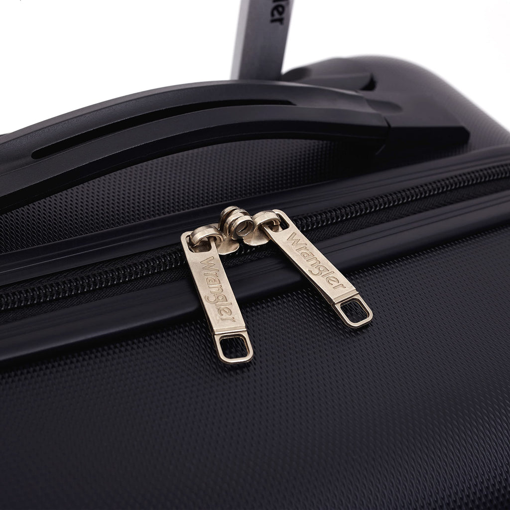 Wrangler 22" Hardside Spinner Carry-On Luggage, Teal Jansha Store