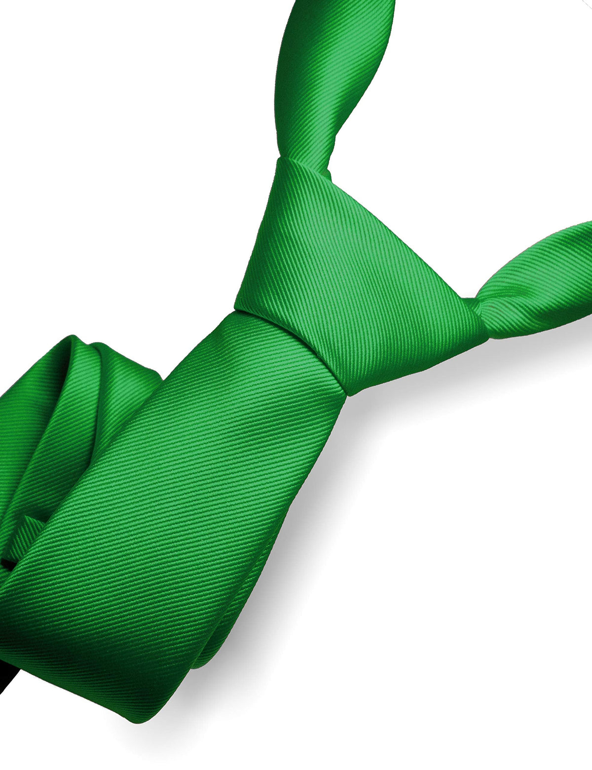 RBOCOTT Solid Color Tie Formal Necktie for Men Jansha Store
