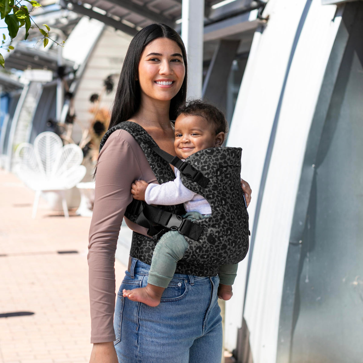 Infantino Flip 4-in-1 Baby Carrier Convertible Ergonomic, Rainbow Jansha Store