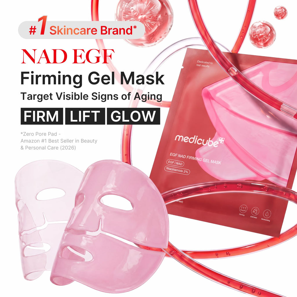 medicube Jelly Gel Mask with Salmon DNA PDRN Pink Collagen, 4EA Jansha Store