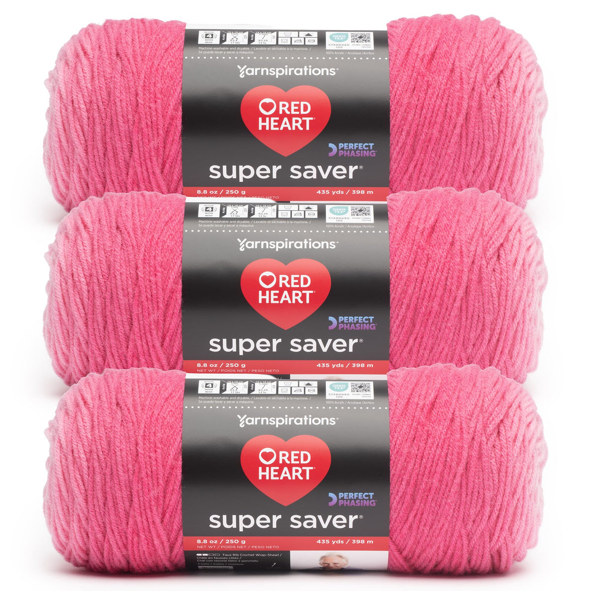 Red Heart E300 Super Saver Economy Yarn, Paddy Green Jansha Store