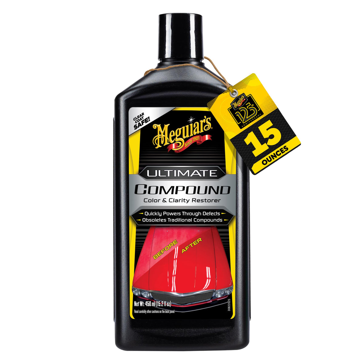 Meguiar's Ultimate Compound, Pro-Grade Car Scratch Remover, 15.2 Oz Jansha Store