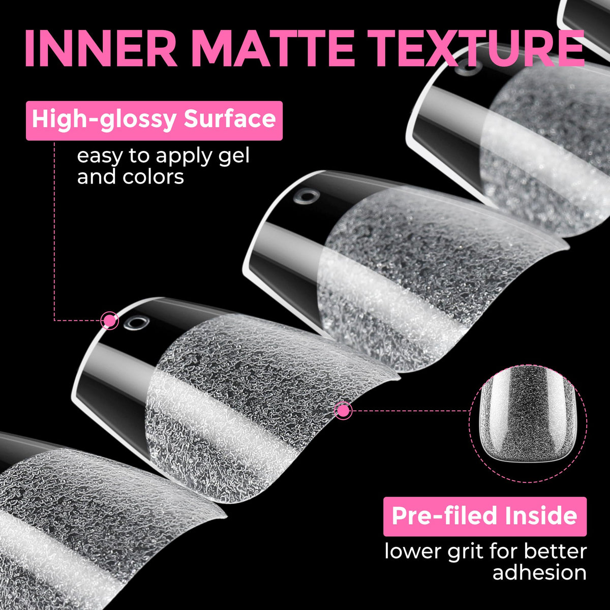 UNA GELLA Extra Short Square Kids Nail Tips 216Pcs Squoval Press On Nails Jansha Store