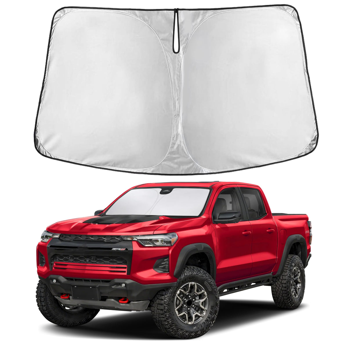 EcoNour Car Windshield Sun Shade, Front Window Sun Blocker for SUVs,Sedan Jansha Store