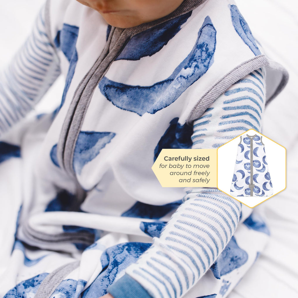 Burt's Bees Baby Infant Wearable Blanket, Organic Cotton Unisex Beekeeper - Light Weight 0.5 TOG or Medium Weight 1.5 TOG Jansha Store