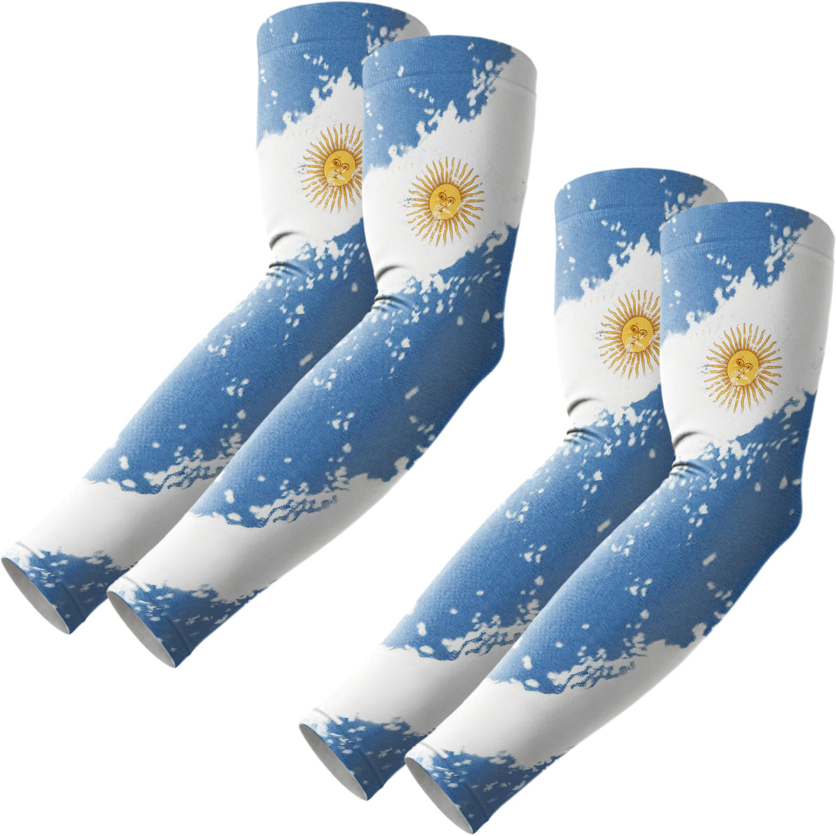 ROXUN Arm Sleeves Cooling UV Sun Protection Sport Compression for Men Women Jansha Store