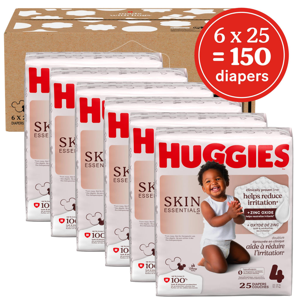Huggies Skin Essentials Diapers Size 2, 26 Count Jansha Store