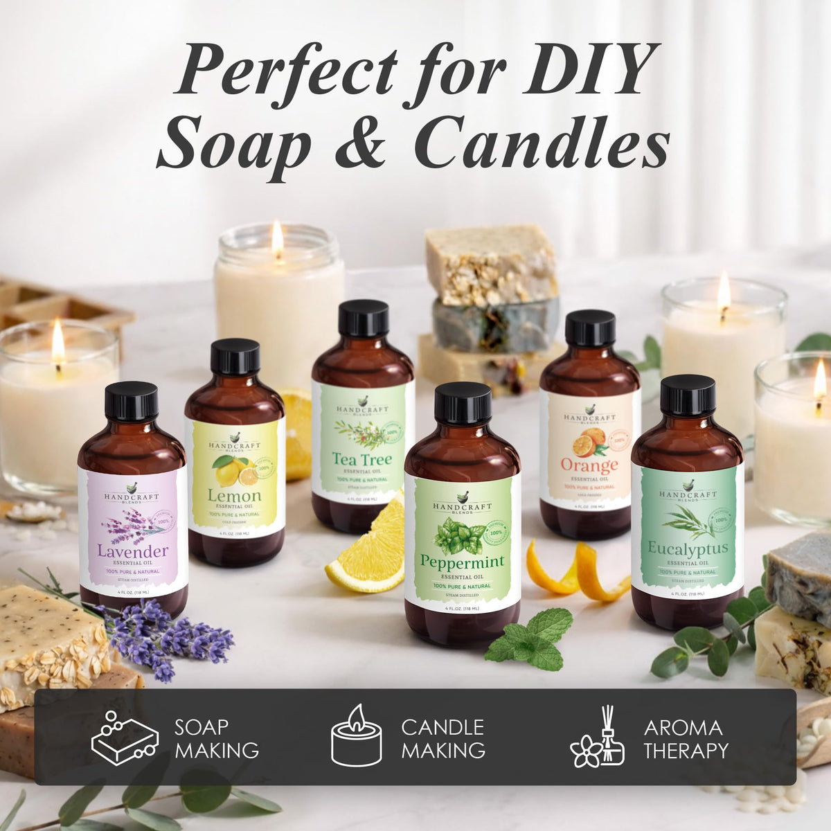 Handcraft Blends Eucalyptus Essential Oil - Huge 4 Fl Oz Jansha Store