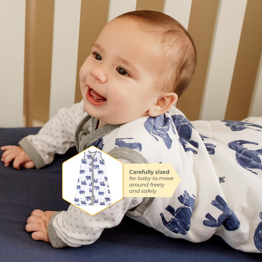 Burt's Bees Baby Infant Wearable Blanket, Organic Cotton Unisex Beekeeper - Light Weight 0.5 TOG or Medium Weight 1.5 TOG Jansha Store