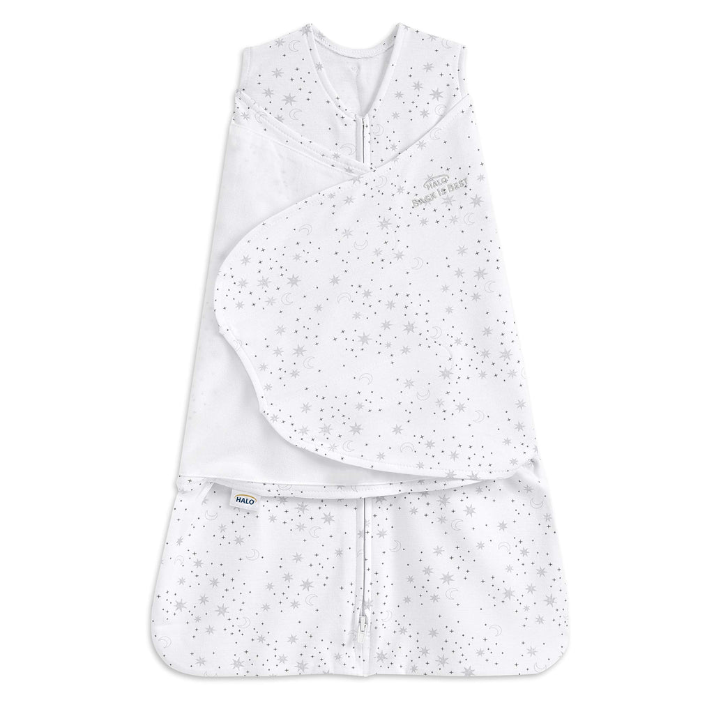 HALO SleepSack Swaddle | Cotton | 1.5 TOG | 6-12 lbs |Floral Stripe Jansha Store