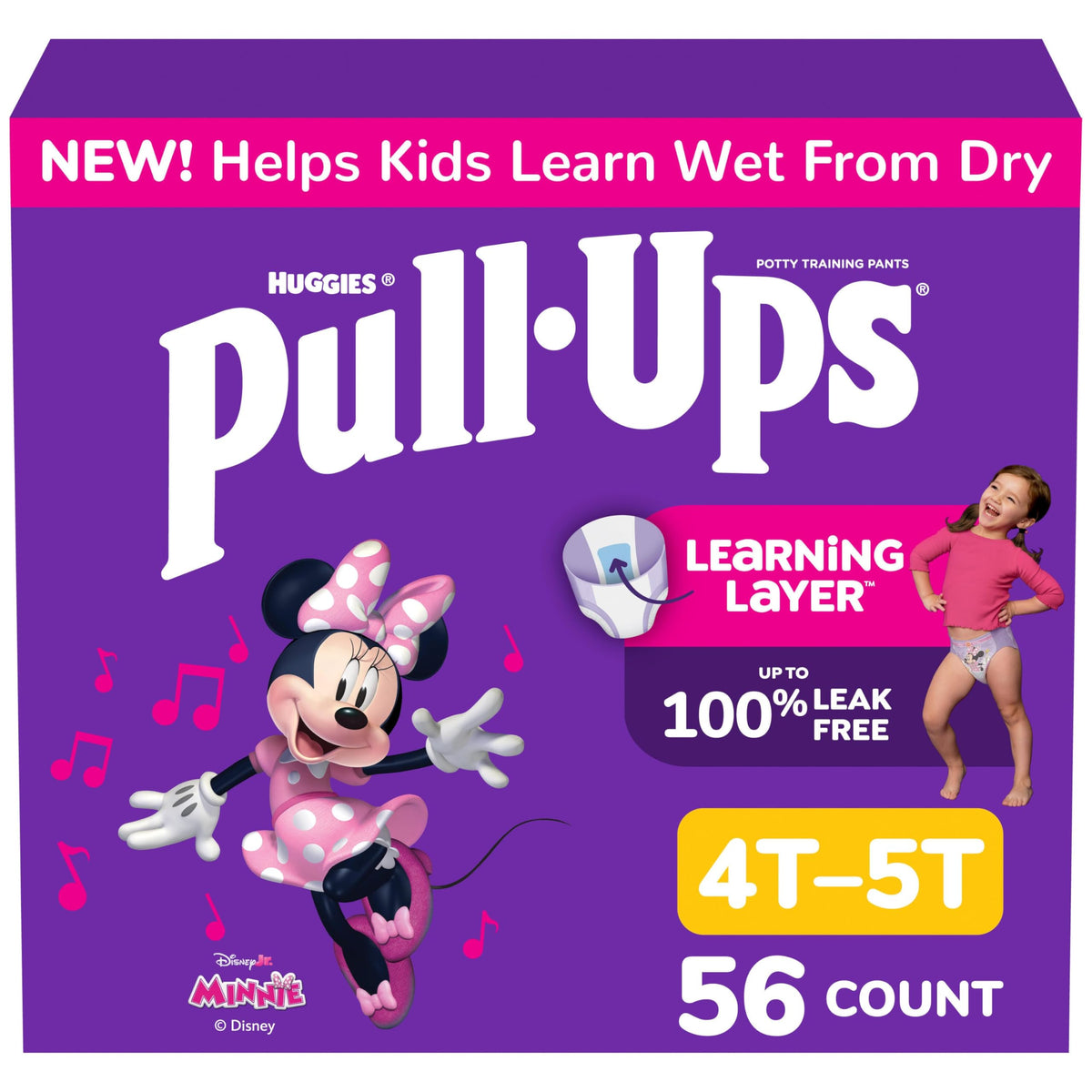 Pull-Ups Girls' Potty Training Pants, Size 5T-6T, 80 Count Jansha Store