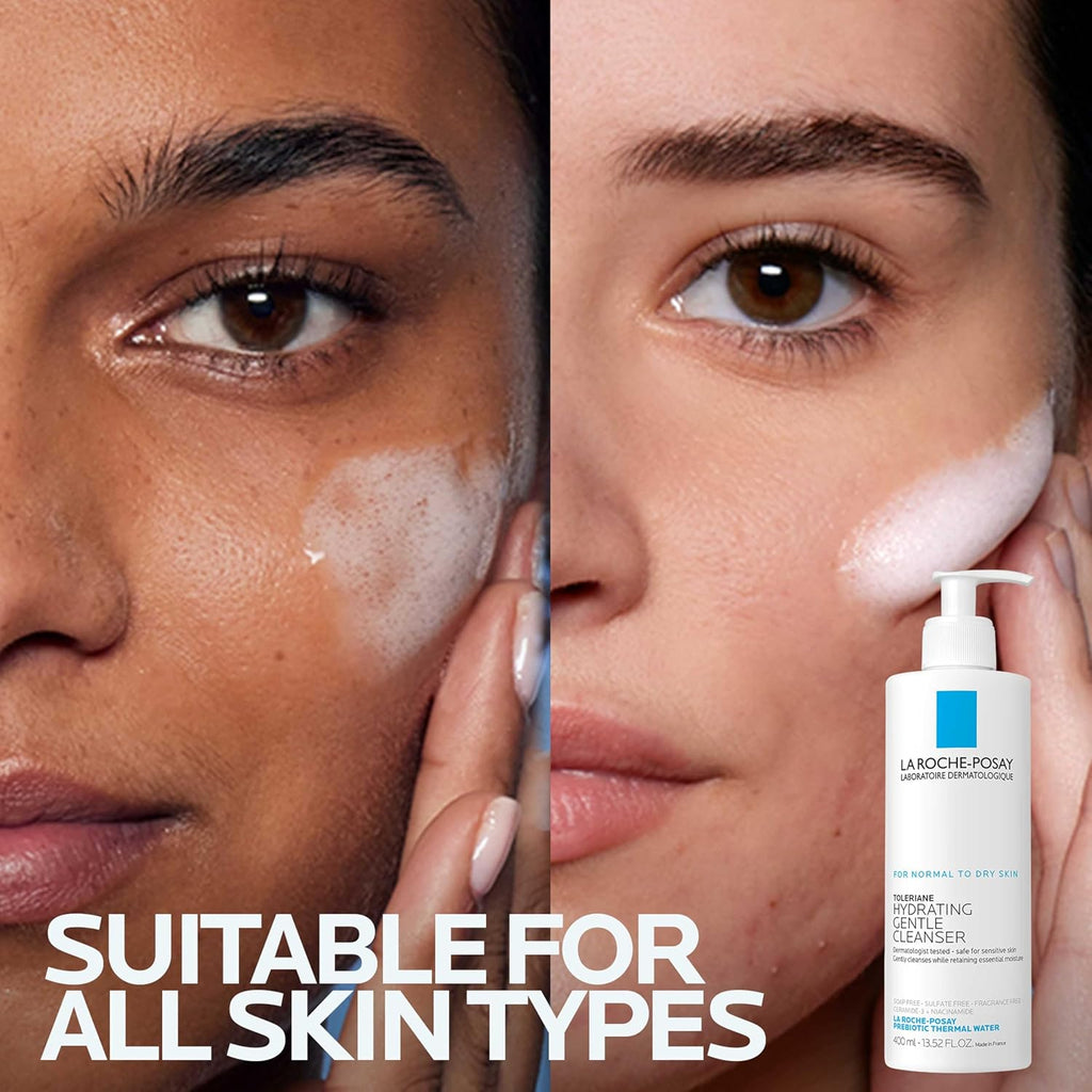 La Roche-Posay Toleriane Hydrating Gentle Facial Cleanser, with Niacinamide Jansha Store