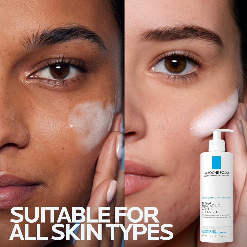 La Roche-Posay Toleriane Hydrating Gentle Facial Cleanser, with Niacinamide Jansha Store