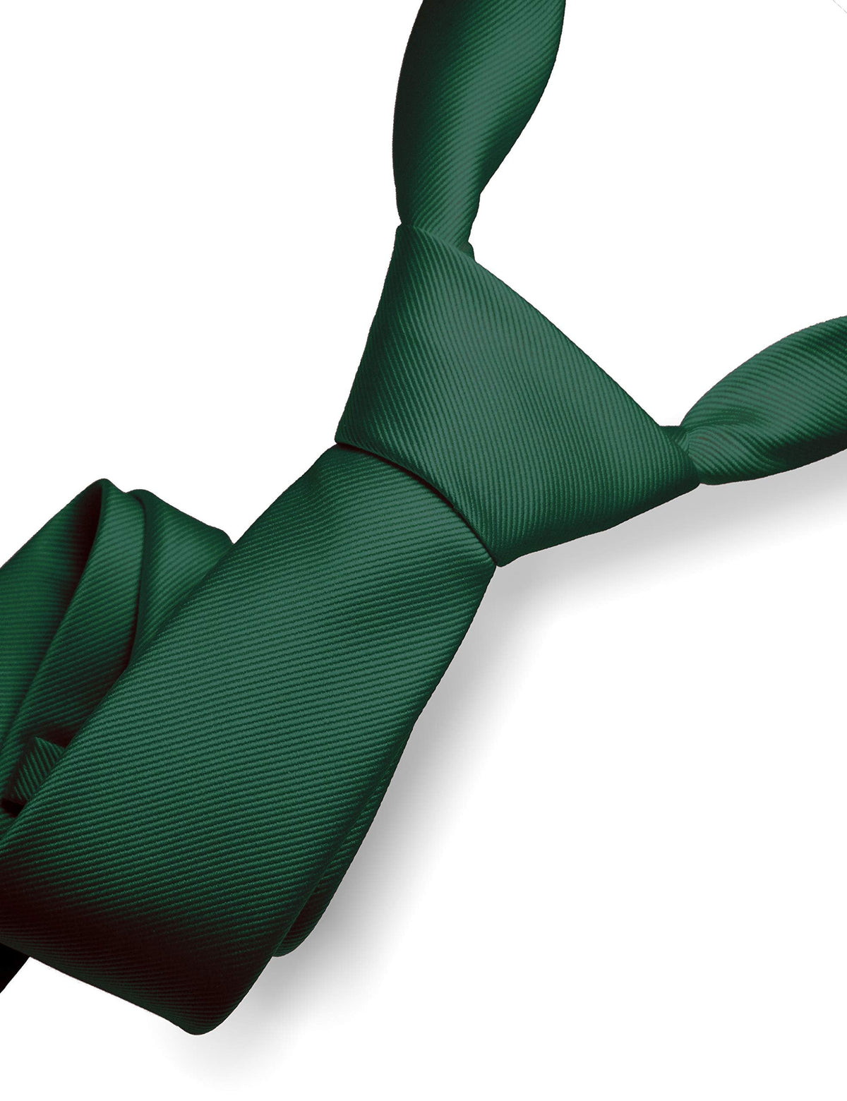 RBOCOTT Solid Color Tie Formal Necktie for Men Jansha Store