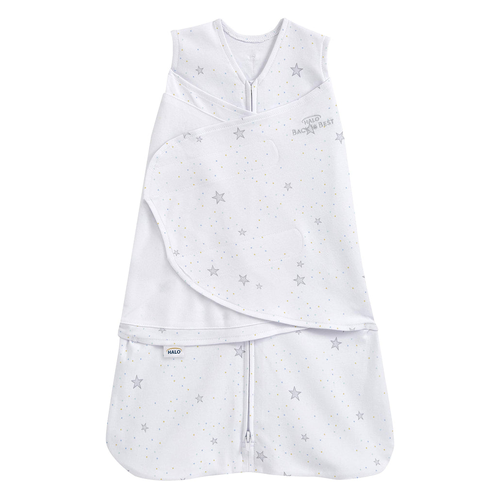 HALO SleepSack Swaddle | Cotton | 1.5 TOG | 6-12 lbs |Floral Stripe Jansha Store