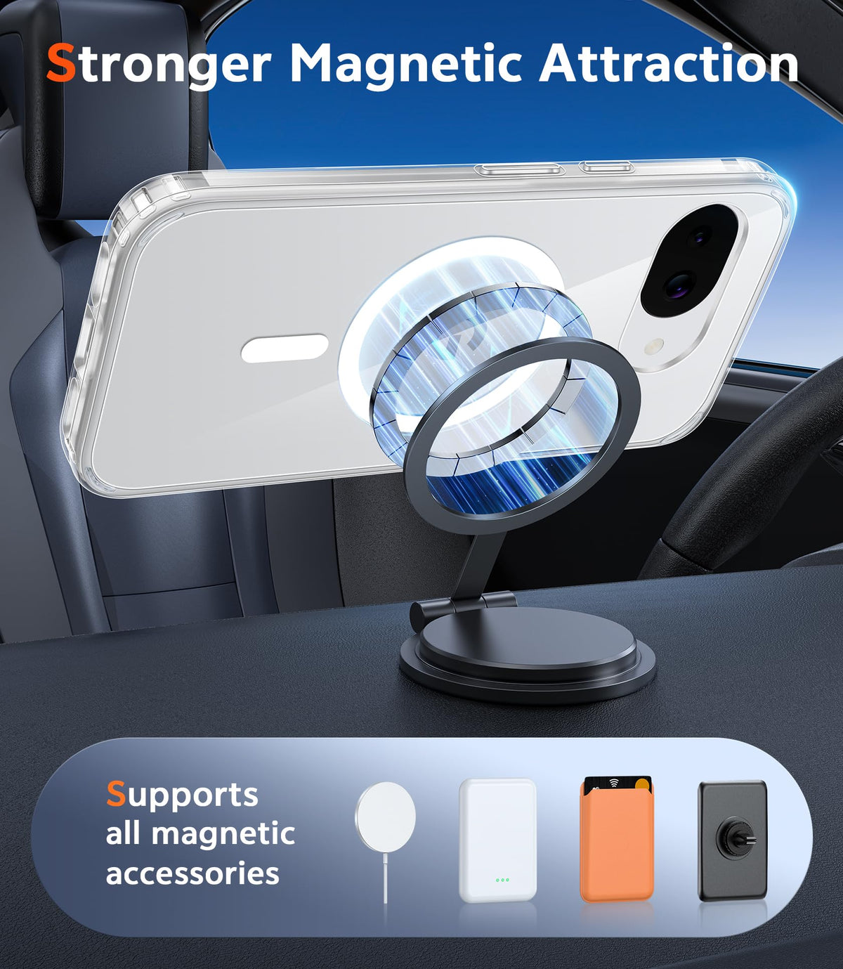 FNTCASE for iPhone 18 Pro Max/17 Pro Max Case Fit for Magsafe Jansha Store