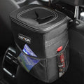 HOTOR Car Trash Can, Leakproof Car Organizer, 2-Gallon, Black Jansha Store