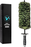 VIKING V+ Wheel Barrel Brush for Deep Wheel Cleaning, 17 Inch Length Jansha Store