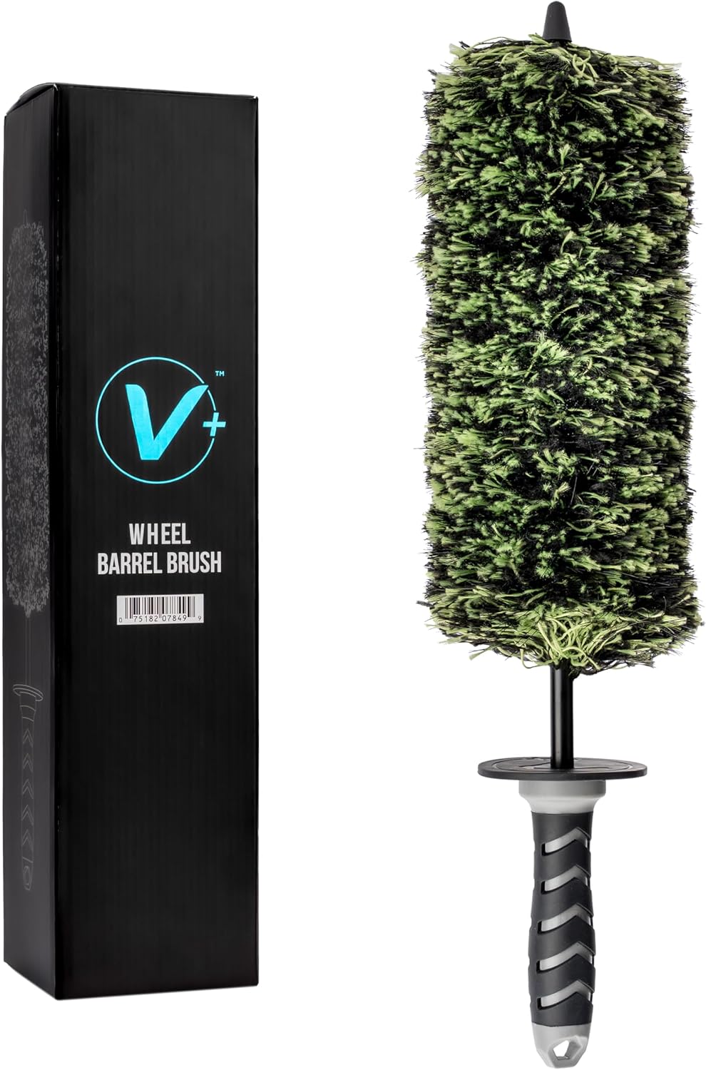 VIKING V+ Wheel Barrel Brush for Deep Wheel Cleaning, 17 Inch Length Jansha Store