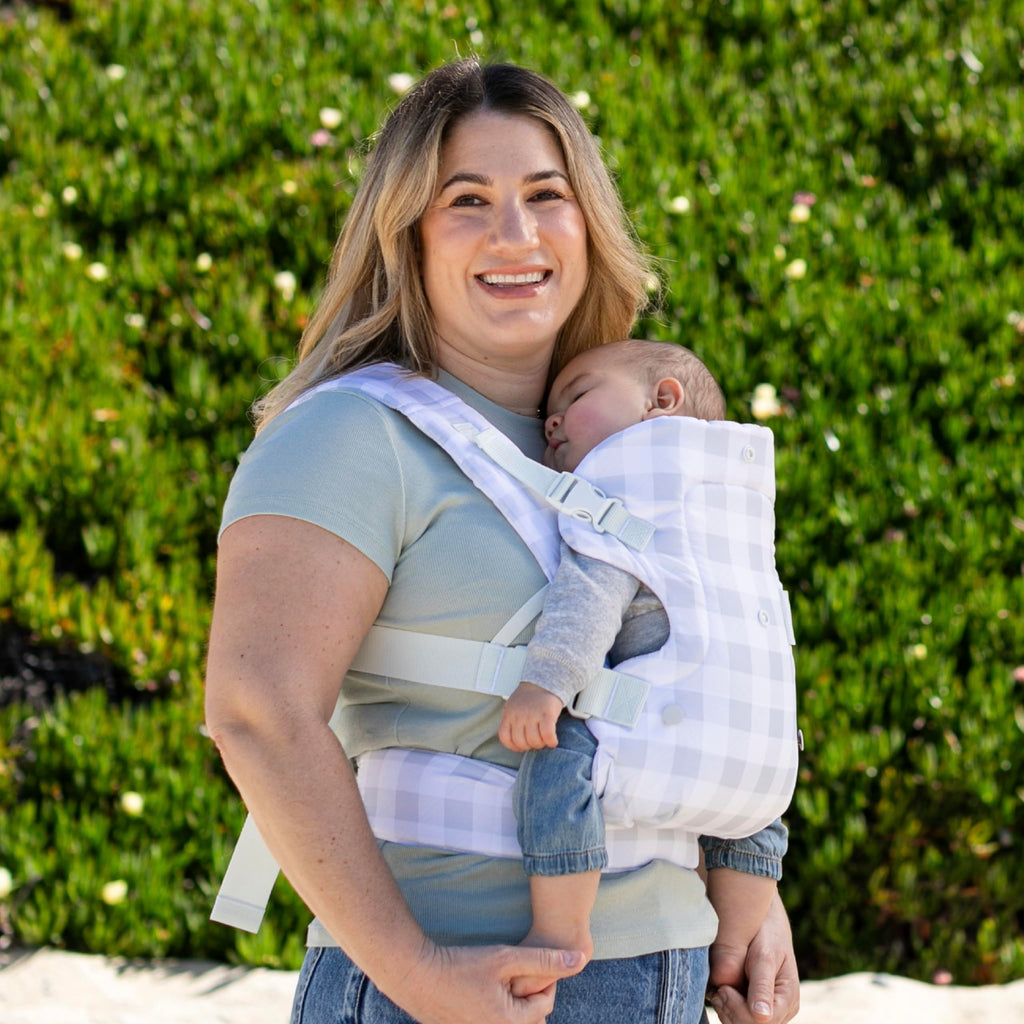 Infantino Flip 4-in-1 Baby Carrier Convertible Ergonomic, Rainbow Jansha Store
